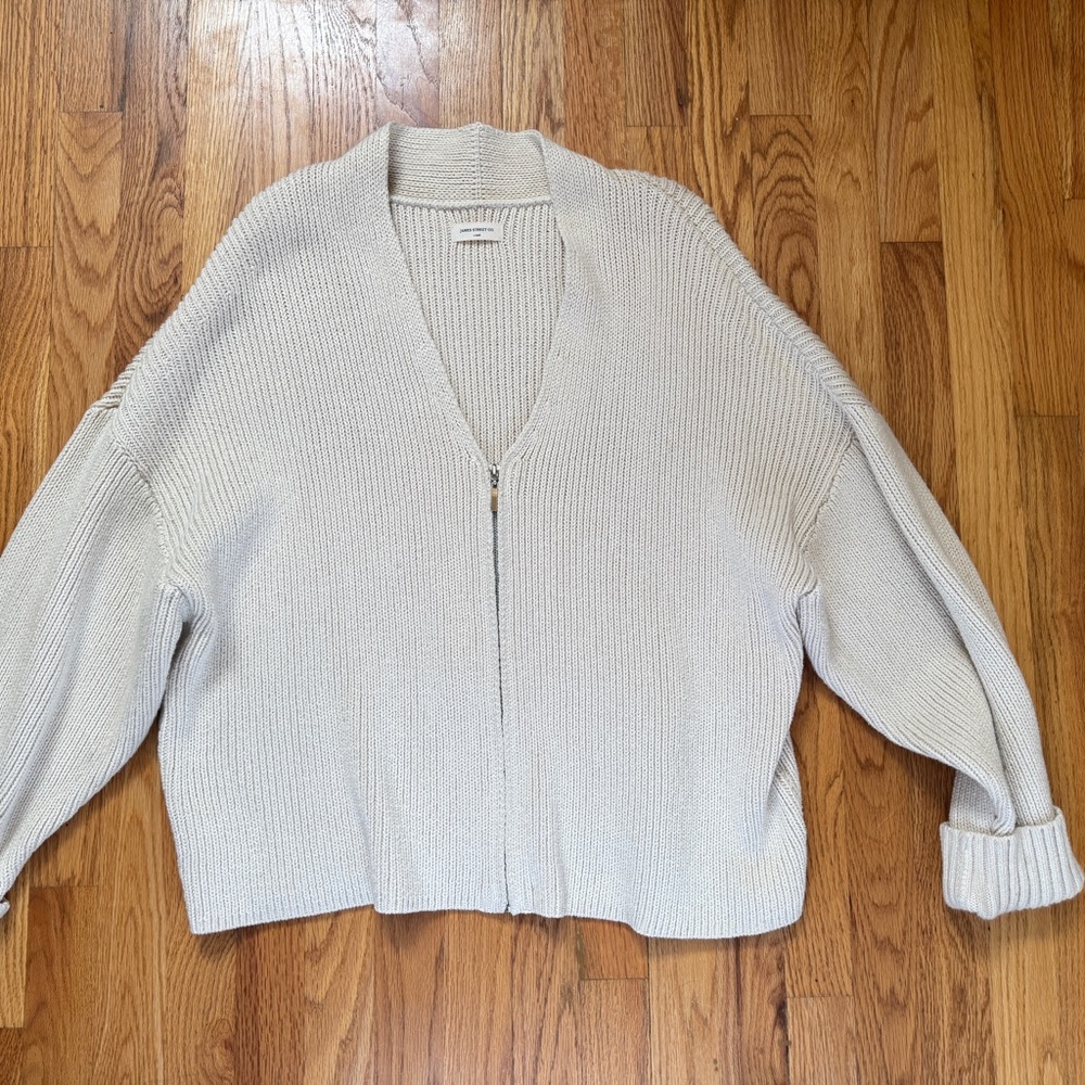 James Street Co. Fran Zip Cardigan